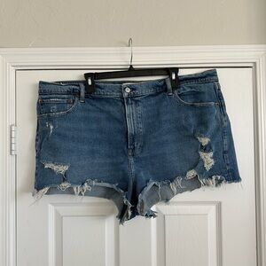 Abercrombie Denim Mom Shorts